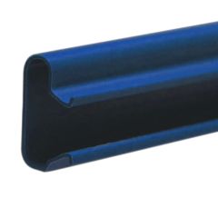 Pack of 23 Dark Blue PVC Slatwall Inserts for Slatwall Panels