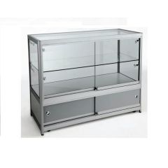 Glass Showcase Counter w/ Storage