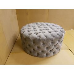 Round Salon Shop Pouffe / Footstool