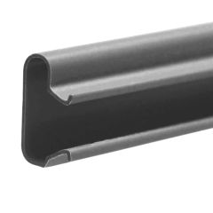 Pack of 23 Dark Grey Mirrored PVC Slatwall Inserts for Slatwall Panels