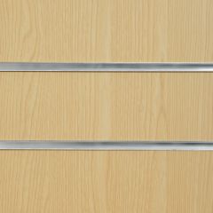 Ash Slatwall Panels with inserts 1200mm x 1200mm - 4 x 4