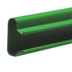 Pack of 23 Green PVC Slatwall Inserts for Slatwall Panels
