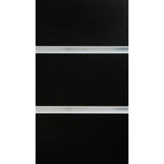 Black Slatwall Panels with inserts 2400mm x 1200mm - 8 X 4