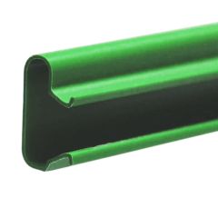 Pack of 23 Green Mirrored PVC Slatwall Inserts for Slatwall Panels