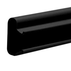 Pack of 23 Black PVC Slatwall Inserts for Slatwall Panels