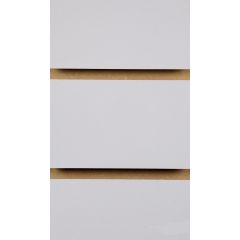 Grey Slatwall Panels with inserts 2400mm x 1200mm - 8 X 4