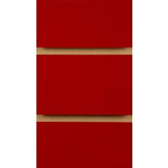 Red Slatwall Panels with inserts 2400mm x 1200mm - 8 X 4